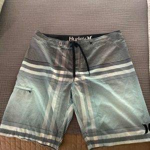 Men’s swimwear, Hurley board shorts, 38 waist.
